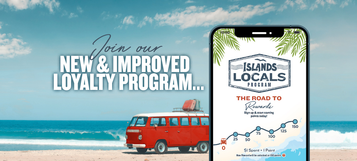Join our new & improved loyalty program...