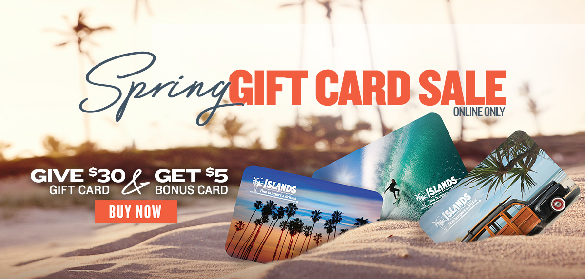 Spring Gift Card Sale