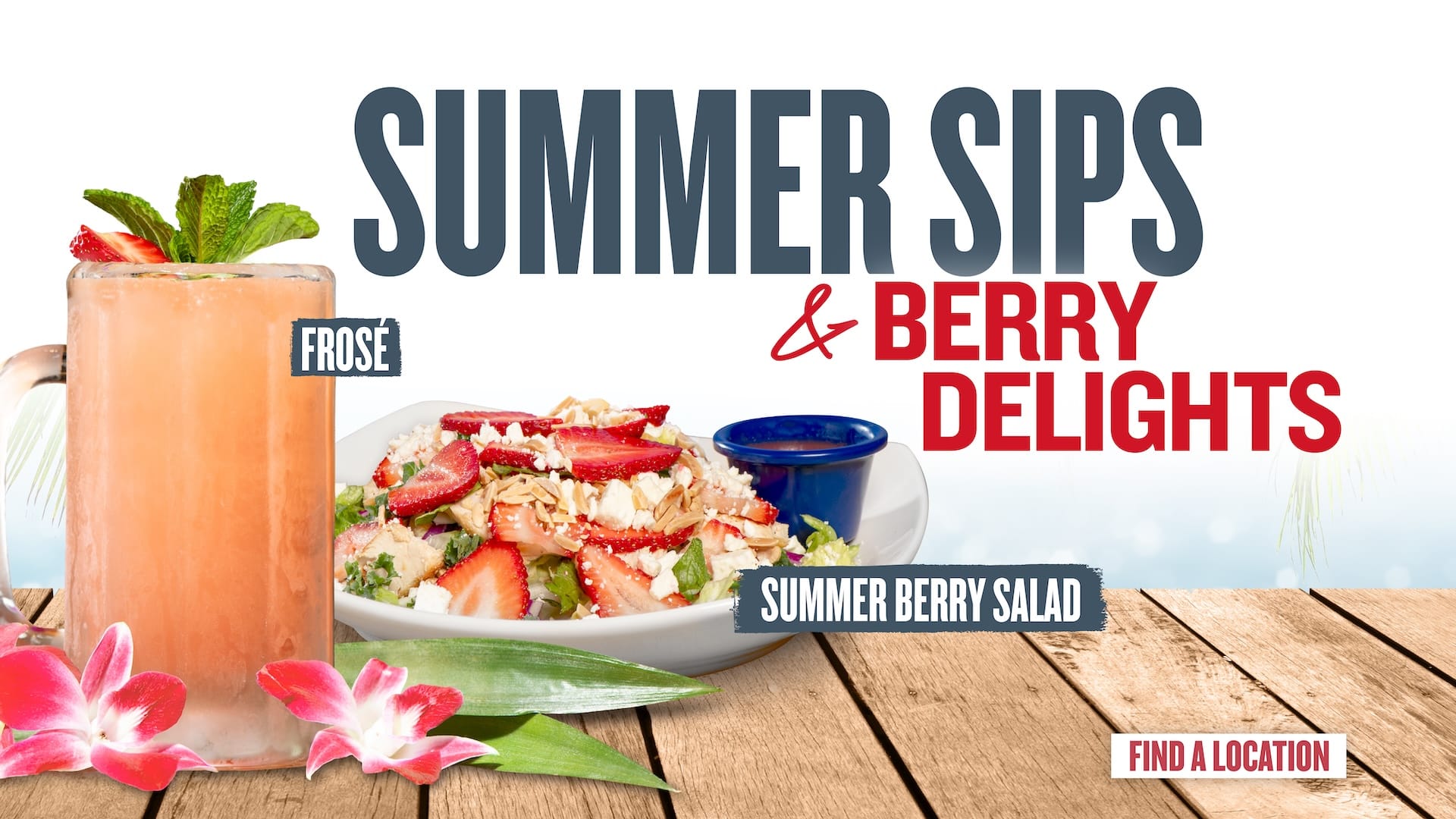 Summer Sips & Berry Delights - Frosé - Summer Berry Salad - Find a location